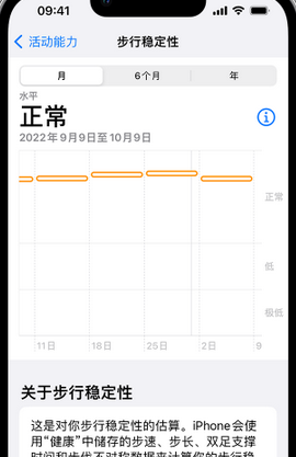 防城iPhone手机维修如何在iPhone开启'步行稳定性通知'