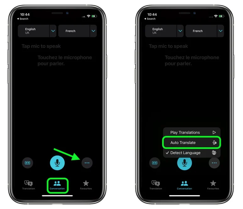 防城苹果手机维修分享iOS 15 “翻译” App 新改进 