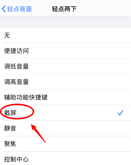 防城苹果手机维修分享iPhone12如何启用双击截屏 